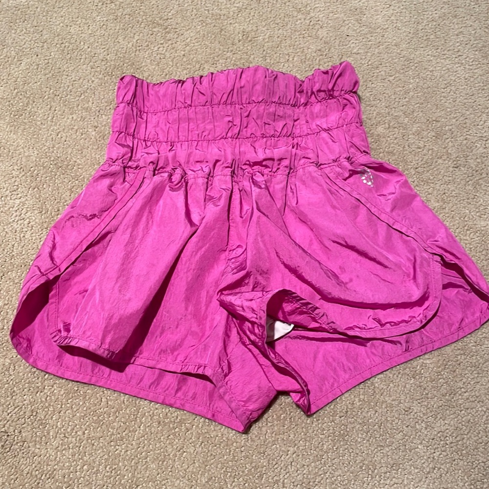 Free People The Way Home Shorts- Vivacious Violet XS